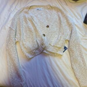 ARIZONA JEAN CO. CROPPED CARDIGAN